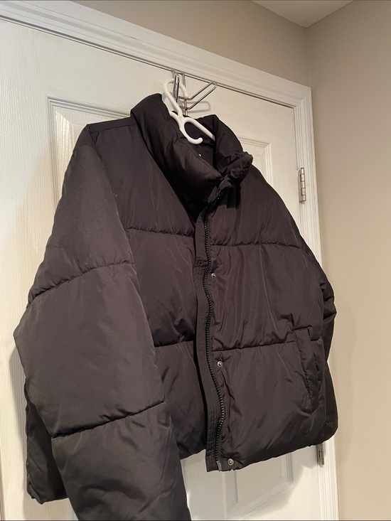 Old Navy Jackets & Blazers - Old Navy Black Puffer Coat with High Collar